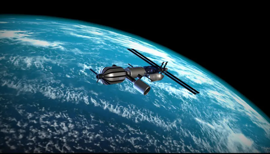 Orbital space hotel concept
